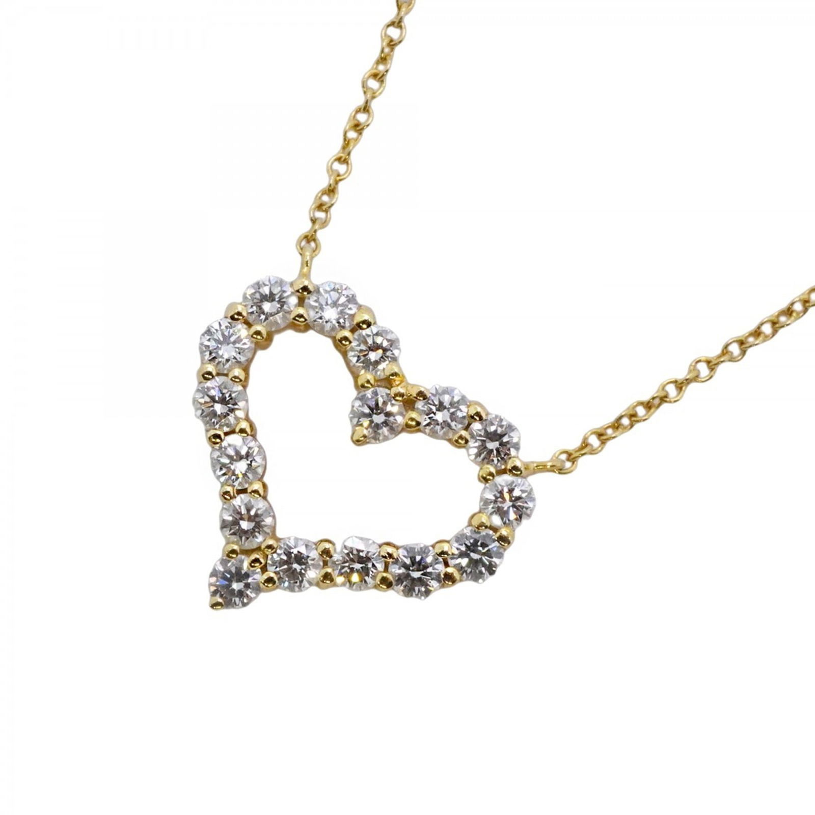 Women Tiffany Sentimental Heart Small Necklace in 18K Yellow Gold with Diamonds for: Women Tiffany Sentimental Heart Small Necklace in 18K Yellow Gold with Diamonds for This listing features Women Tiffany Sentimental Heart Small Necklace in 18K Yellow Gold with Diamonds for. Item spec