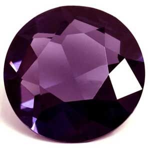 Loose Spinel Gemstone - GIA Round 3.42ct Purple EC (1 of 1)