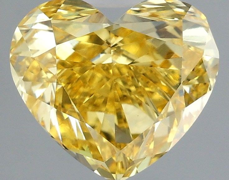 Loose Lab Diamond - IGI Heart 1.53ct Fancy Vivid Yellow VVS2: Loose Lab Diamond - IGI Heart 1.53ct Fancy Vivid Yellow VVS2 This listing features Loose Lab Diamond - IGI Heart 1.53ct Fancy Vivid Yellow VVS2. Item specifics are provided below. Item Specifics: Sour