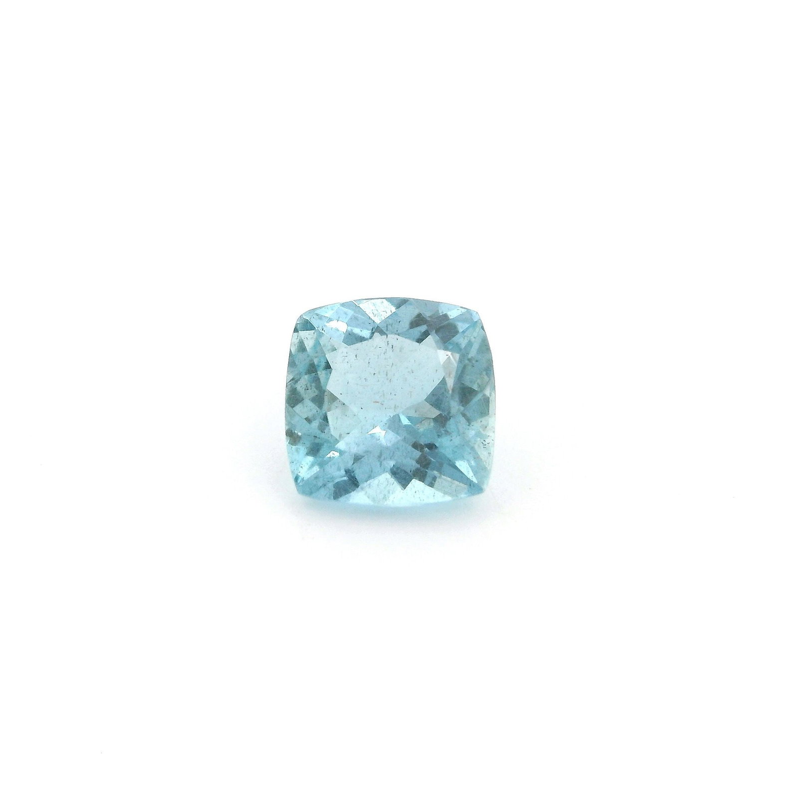 Loose Aquamarine Gemstone - GSI Cushion 1.06ct Blue SI: Loose Aquamarine Gemstone - GSI Cushion 1.06ct Blue SI This listing features Loose Aquamarine Gemstone - GSI Cushion 1.06ct Blue SI. Item specifics are provided below. Item Specifics: Type: Aquamarine