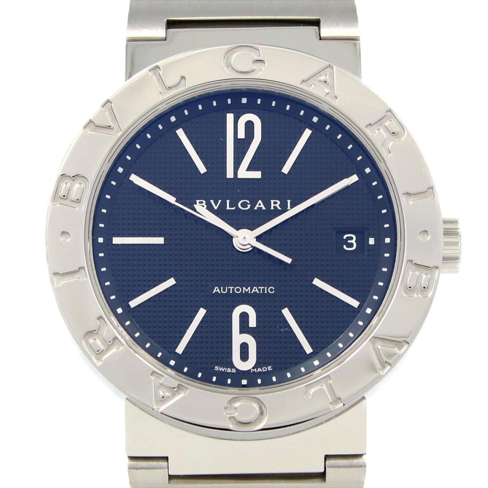 Wristwatch Bvlgari: Wristwatch Bvlgari This listing features Wristwatch Bvlgari. Item specifics are provided below. Item Specifics: Brand: Bvlgari Type: Wristwatch Gender: Men Material (Case): Stainless Steel Material (B