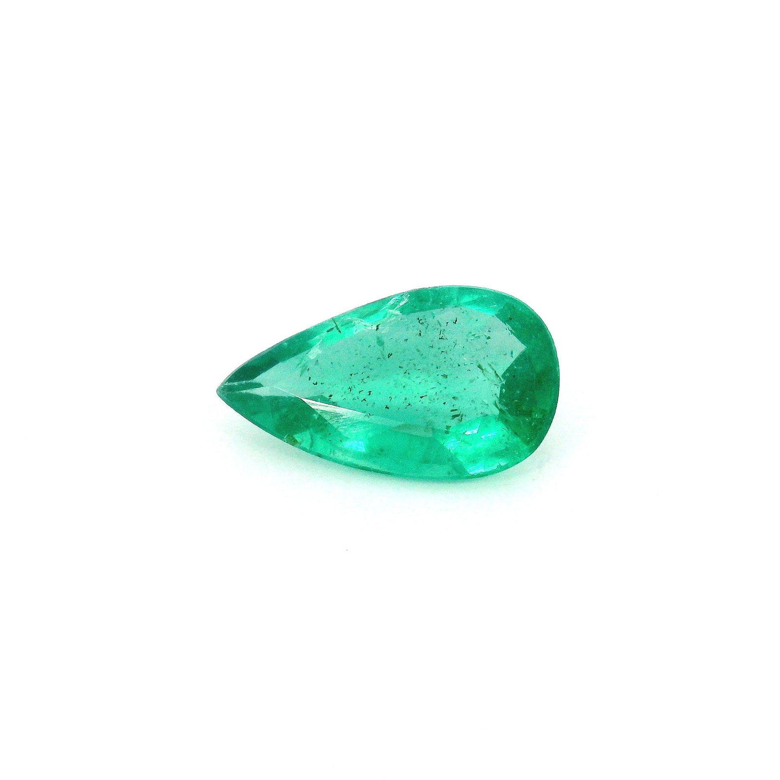 Loose Emerald Gemstone - GSI Pear 1.38ct Green SI: Loose Emerald Gemstone - GSI Pear 1.38ct Green SI This listing features Loose Emerald Gemstone - GSI Pear 1.38ct Green SI. Item specifics are provided below. Item Specifics: Type: Emerald Carat: 1.38