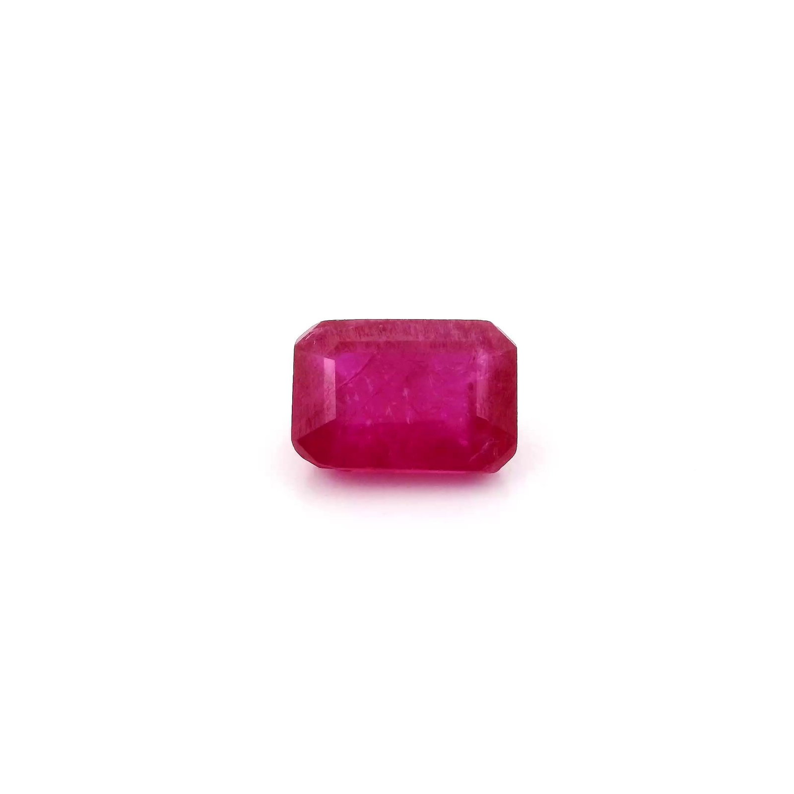 Loose Ruby Gemstone - GSI Octagonal 1.31ct Red MI: Loose Ruby Gemstone - GSI Octagonal 1.31ct Red MI This listing features Loose Ruby Gemstone - GSI Octagonal 1.31ct Red MI. Item specifics are provided below. Item Specifics: Type: Ruby Carat: 1.31 Cut