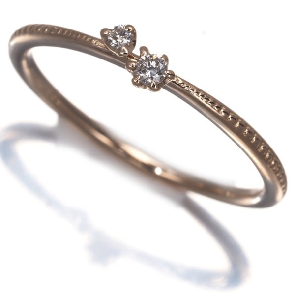 Gold Agete Ring Diamond 0.04Ct Milgrain Us5 18K 750 Rose: Gold Agete Ring Diamond 0.04Ct Milgrain Us5 18K 750 Rose This listing features Gold Agete Ring Diamond 0.04Ct Milgrain Us5 18K 750 Rose. Item specifics are provided below. Item Specifics: Country Of O