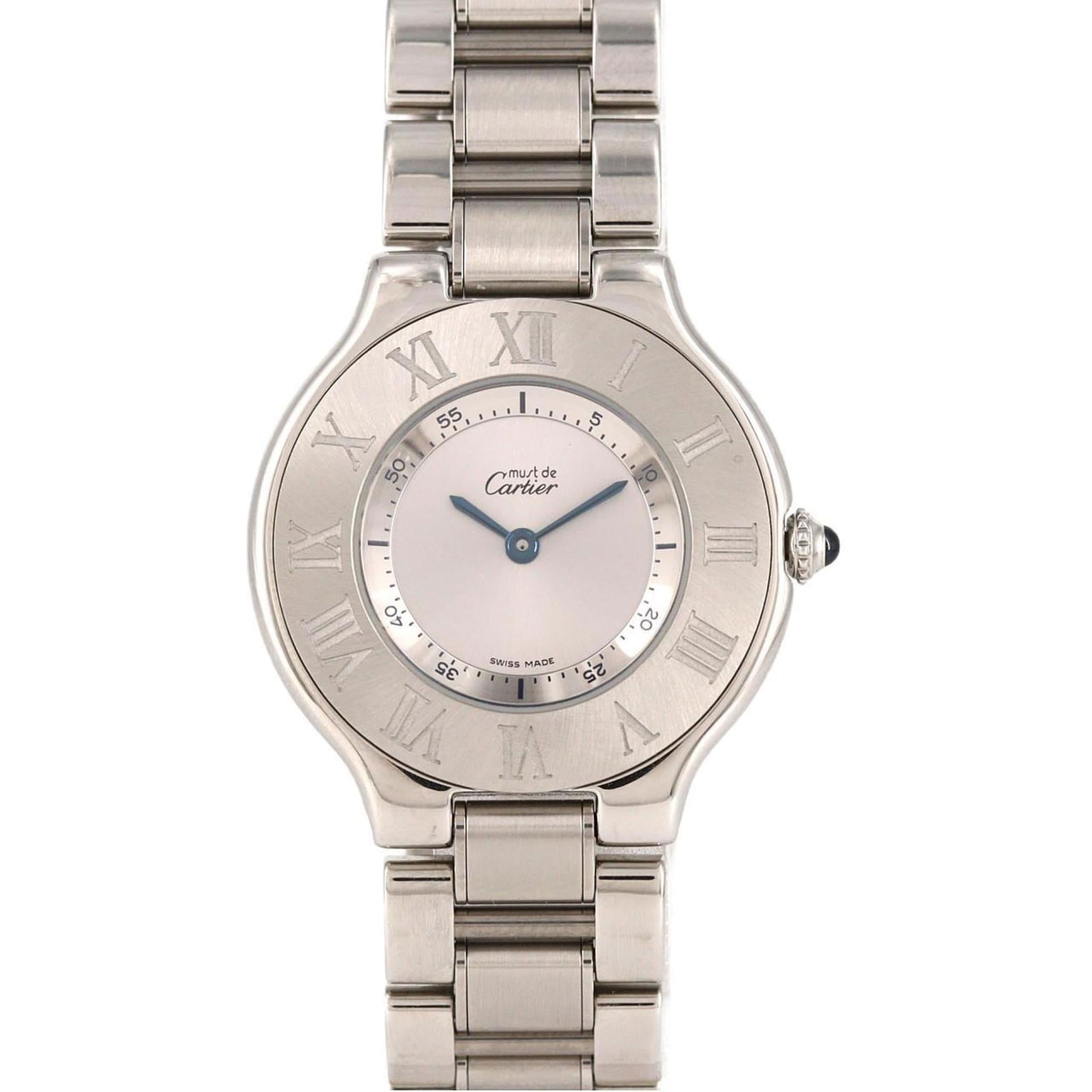 Wristwatch Cartier: Wristwatch Cartier This listing features Wristwatch Cartier. Item specifics are provided below. Item Specifics: Brand: Cartier Type: Wristwatch Gender: Men Material (Case): Stainless Steel Material (B