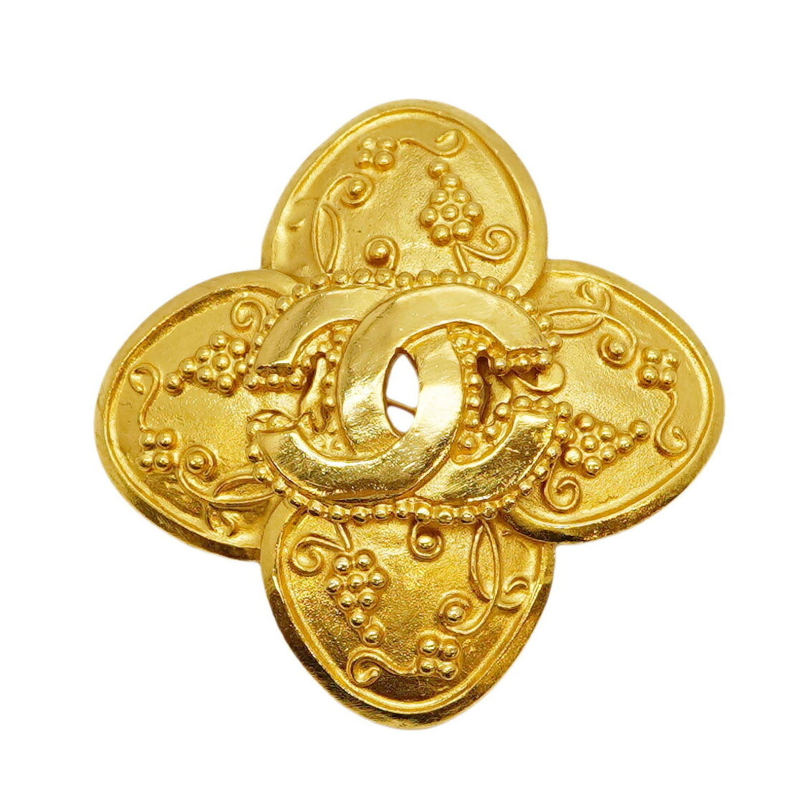 Plating Chanel Brooch Gold: Plating Chanel Brooch Gold This listing features Plating Chanel Brooch Gold. Item specifics are provided below. Item Specifics: Brand: Chanel Type: Brooch Gender: Women Material: Gold Plating Color: G