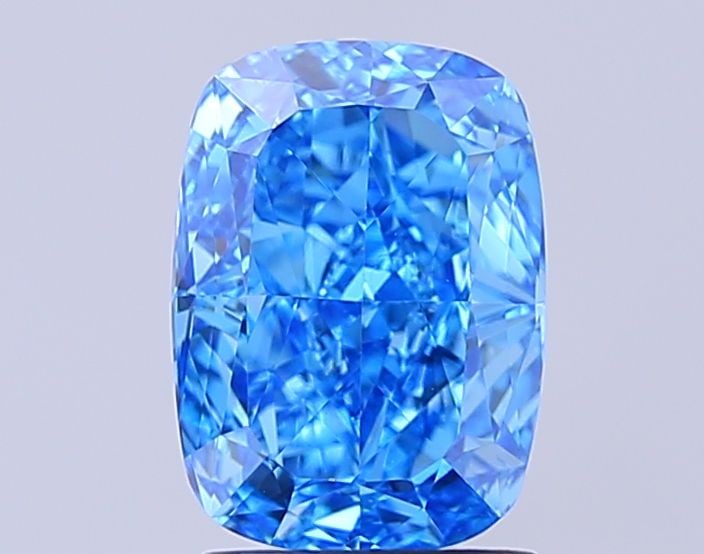 Loose Lab Diamond - IGI Cushion Modified 2.5ct Fancy Vivid Blue VVS2: Loose Lab Diamond - IGI Cushion Modified 2.5ct Fancy Vivid Blue VVS2 This listing features Loose Lab Diamond - IGI Cushion Modified 2.5ct Fancy Vivid Blue VVS2. Item specifics are provided below. Item