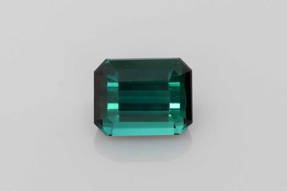 Loose Tourmaline Gemstone - Emerald 2.73ct Blue EC: Loose Tourmaline Gemstone - Emerald 2.73ct Blue EC This listing features Loose Tourmaline Gemstone - Emerald 2.73ct Blue EC. Item specifics are provided below. Item Specifics: Type: Tourmaline Carat: