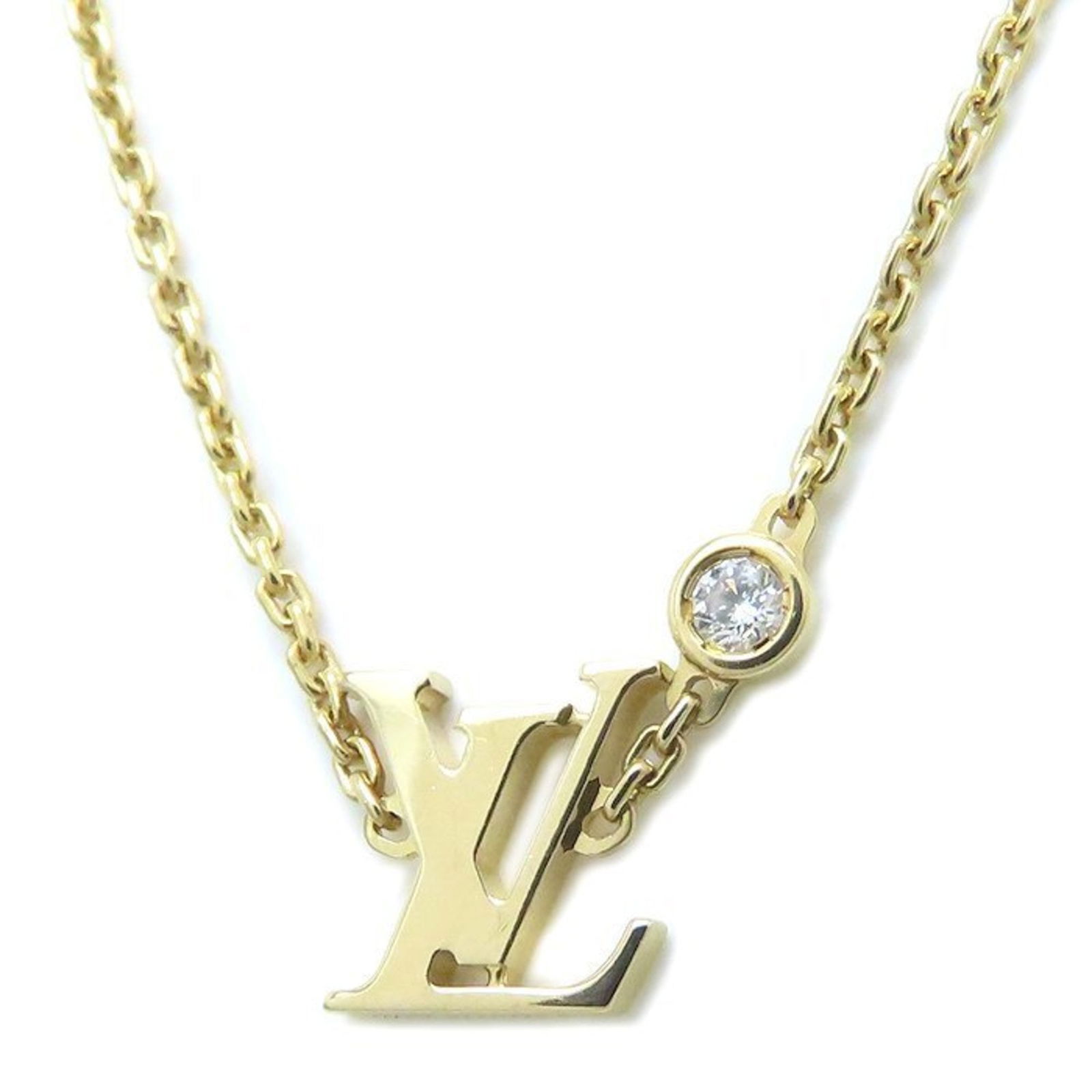 Q93626 294417 - LOUIS VUITTON Idylle Blossom LV Necklace with 1 Diamond - Women's: Q93626 294417 - LOUIS VUITTON Idylle Blossom LV Necklace with 1 Diamond - Women's This listing features Q93626 294417 - LOUIS VUITTON Idylle Blossom LV Necklace with 1 Diamond - Women's. Item specific