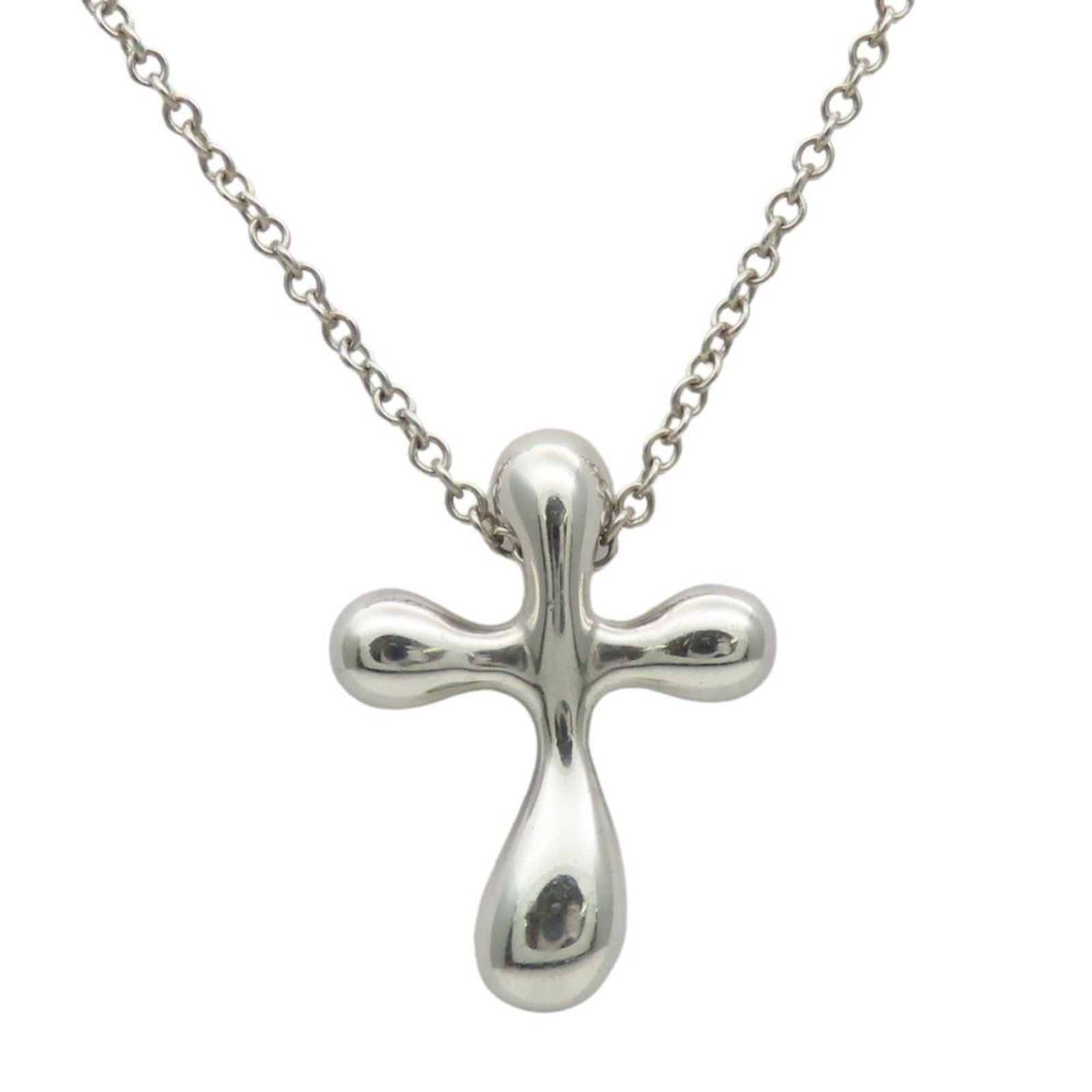 TIFFANY - Tiffany & Co. Small Cross Necklace - SV925 - Elsa Peretti - Women's: TIFFANY - Tiffany & Co. Small Cross Necklace - SV925 - Elsa Peretti - Women's This listing features TIFFANY - Tiffany & Co. Small Cross Necklace - SV925 - Elsa Peretti - Women's. Item specifics are pr
