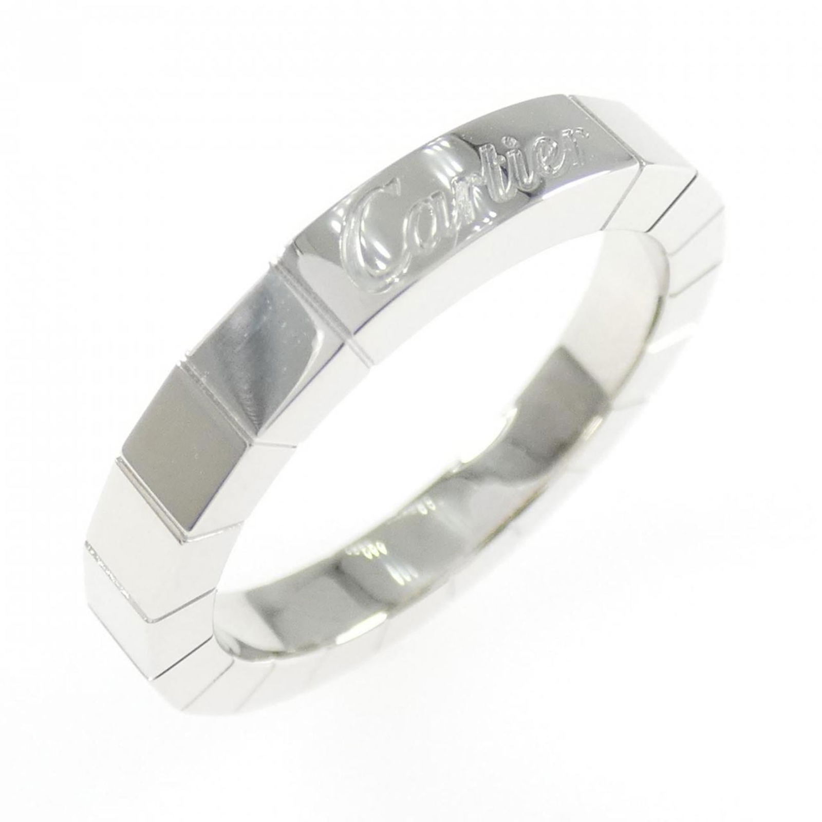 (18K) Cartier Band Ring White Gold: (18K) Cartier Band Ring White Gold This listing features (18K) Cartier Band Ring White Gold. Item specifics are provided below. Item Specifics: Brand: Cartier Type: Band Ring Gender: Women Material: W