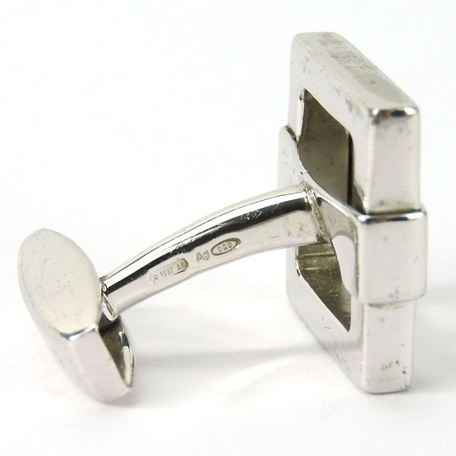 925 Bvlgari Stud/ Button Silver - 3