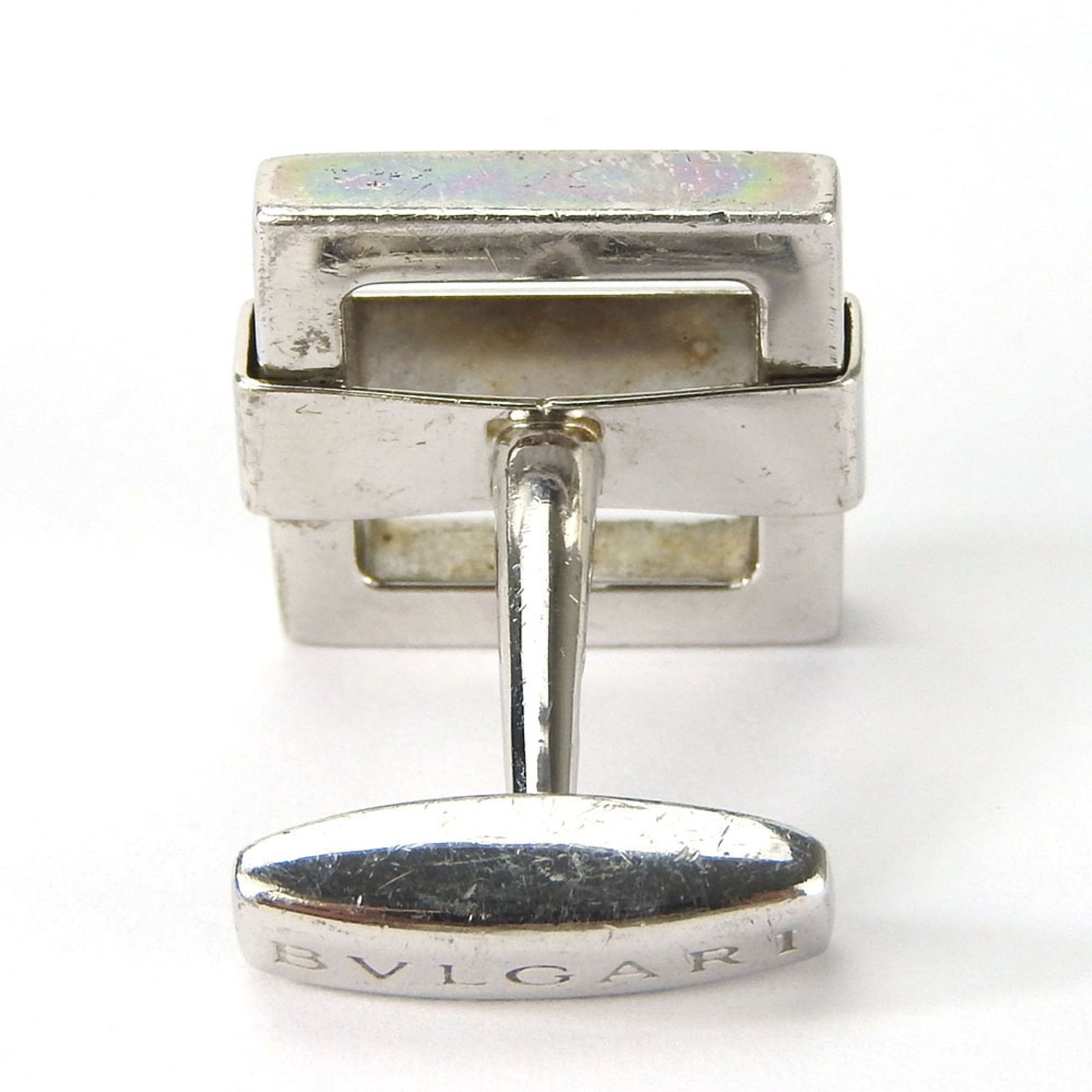 925 Bvlgari Stud/ Button Silver - 4
