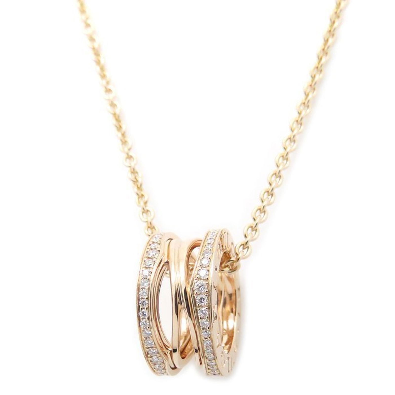 294797 - BVLGARI B.zero1 Diamond Necklace - 18KPG - Women's: 294797 - BVLGARI B.zero1 Diamond Necklace - 18KPG - Women's This listing features 294797 - BVLGARI B.zero1 Diamond Necklace - 18KPG - Women's. Item specifics are provided below. Item Specifics: Brand: