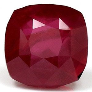 Loose Ruby Gemstone - GIA Cushion 1.91ct Red MI (1 of 1)