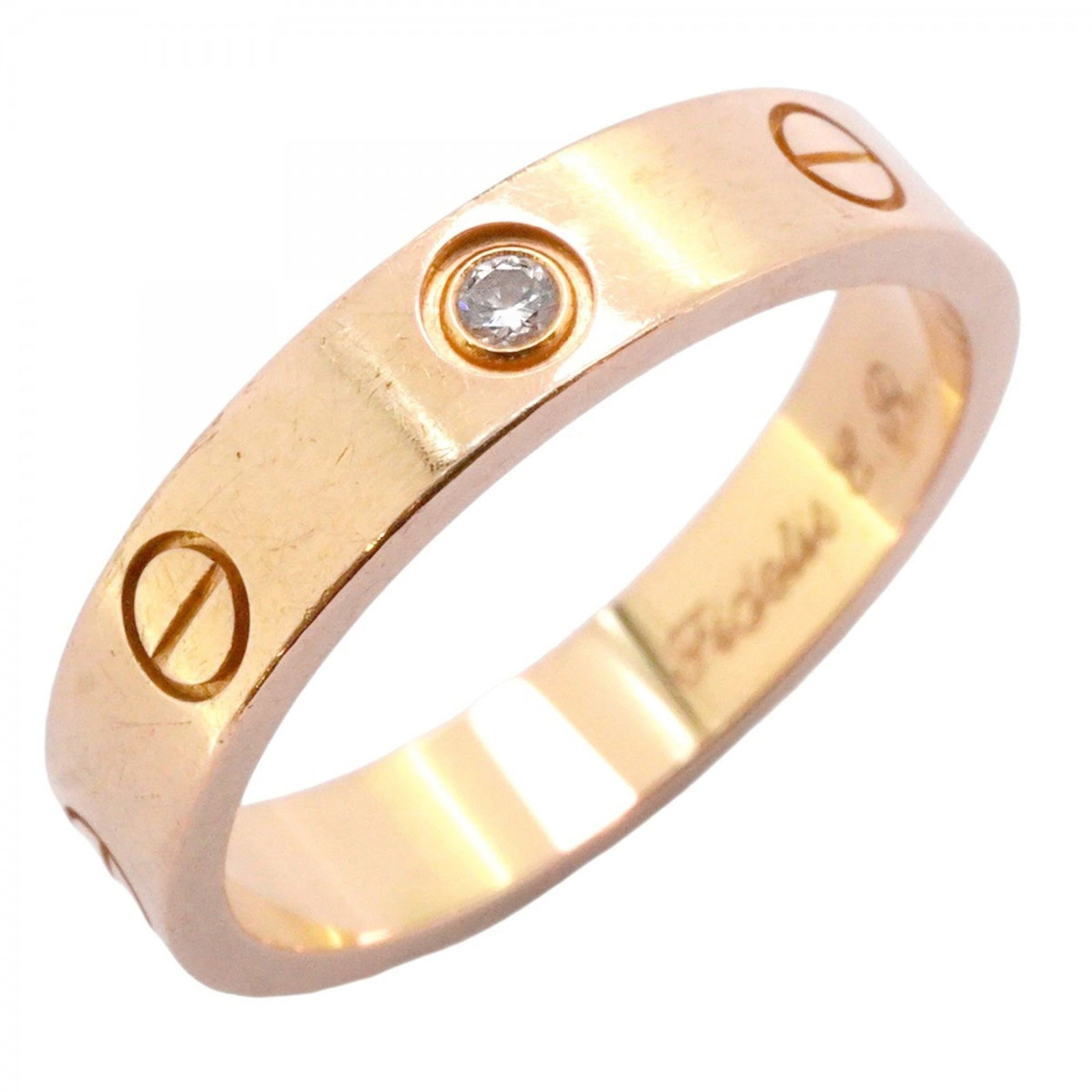(18K) Cartier Band Ring Pink Gold: (18K) Cartier Band Ring Pink Gold This listing features (18K) Cartier Band Ring Pink Gold. Item specifics are provided below. Item Specifics: Brand: Cartier Type: Band Ring Gender: Women Material: Pin