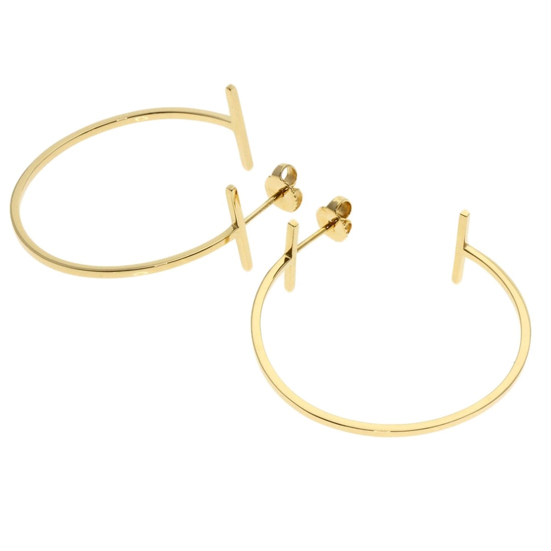 Gold TIFFANY&Co. TWire Hoop Large earring K18 Yellow: Gold TIFFANY&Co. TWire Hoop Large earring K18 Yellow This listing features Gold TIFFANY&Co. TWire Hoop Large earring K18 Yellow. Item specifics are provided below. Item Specifics: Brand: TIFFANY&Co. S