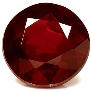 Loose Ruby Gemstone - GIA Round 2.28ct Red SI (1 of 1)