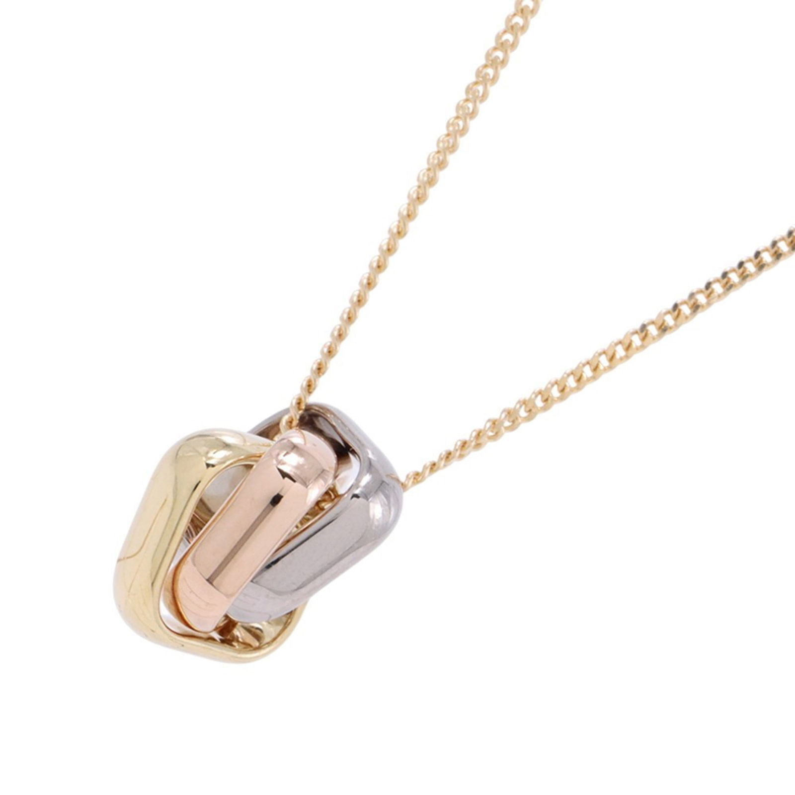 Pendant Cartier Trinity Cushion Necklace 18KYG/ 18KPG/ 18KWG B7224955: Pendant Cartier Trinity Cushion Necklace 18KYG/ 18KPG/ 18KWG B7224955 This listing features Pendant Cartier Trinity Cushion Necklace 18KYG/ 18KPG/ 18KWG B7224955. Item specifics are provided below. 