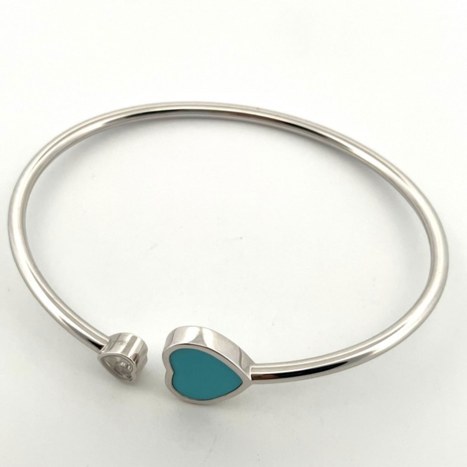 (18K) Chopard Bangle White Gold - 11