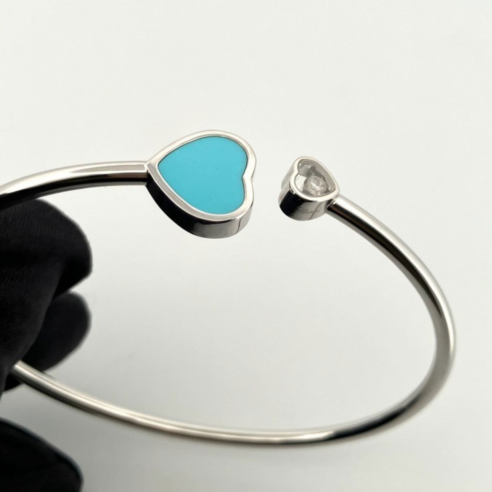 (18K) Chopard Bangle White Gold - 12