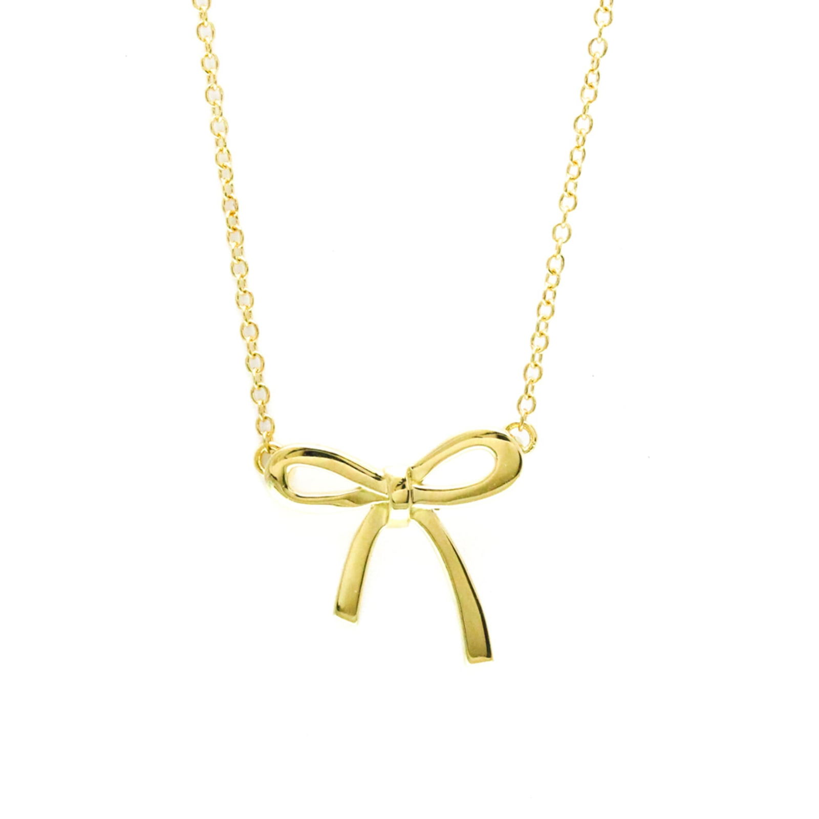 Women Fashion Pendant Necklace (Gold) - Tiffany Bow Yellow Gold (18K) No Stone Men: Women Fashion Pendant Necklace (Gold) - Tiffany Bow Yellow Gold (18K) No Stone Men This listing features Women Fashion Pendant Necklace (Gold) - Tiffany Bow Yellow Gold (18K) No Stone Men. Item specif