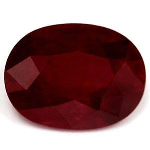 Loose Ruby Gemstone - GIA Oval 2.02ct Red SI (1 of 1)