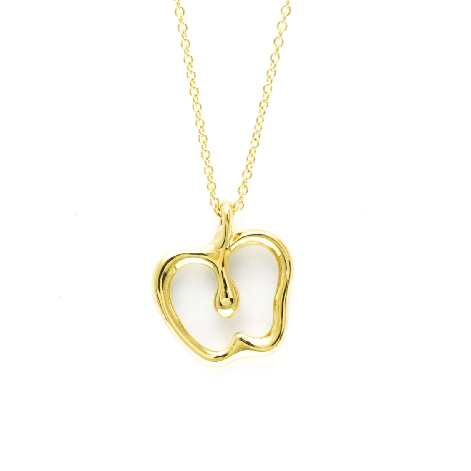 Women Fashion Pendant Necklace (Gold) - Tiffany Apple Yellow Gold (18K) No Stone Men: Women Fashion Pendant Necklace (Gold) - Tiffany Apple Yellow Gold (18K) No Stone Men This listing features Women Fashion Pendant Necklace (Gold) - Tiffany Apple Yellow Gold (18K) No Stone Men. Item sp
