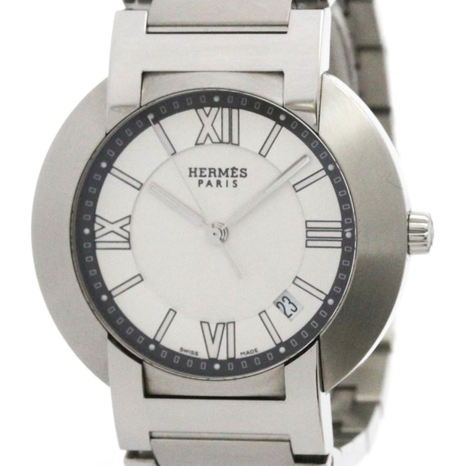 Wristwatch Hermes: Wristwatch Hermes This listing features Wristwatch Hermes. Item specifics are provided below. Item Specifics: Brand: Hermes Type: Wristwatch Style: Dress/Formal Gender: Men Material (Case): Stainless