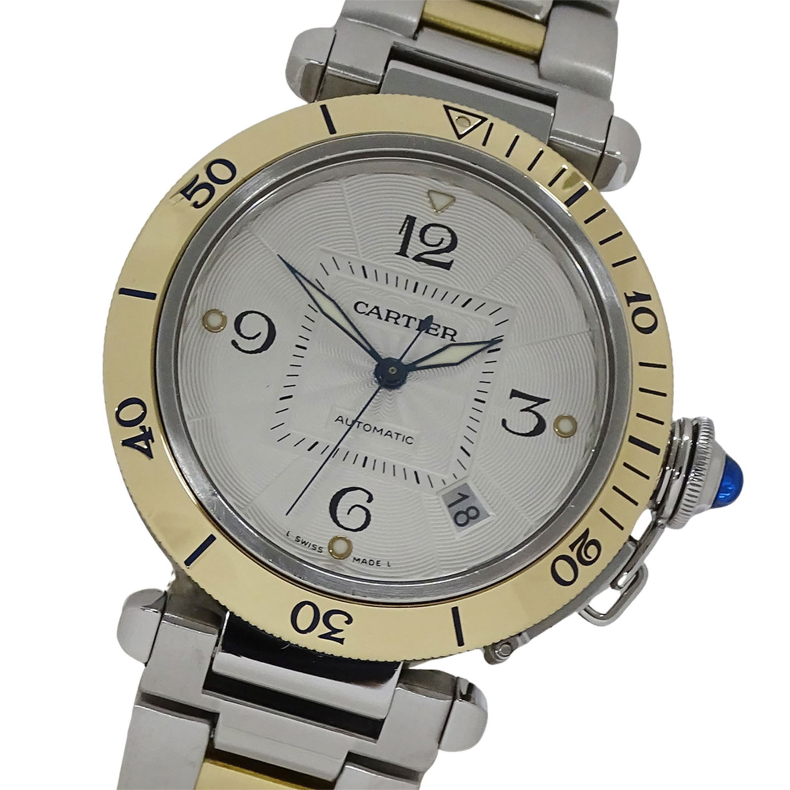 Wristwatch Cartier: Wristwatch Cartier This listing features Wristwatch Cartier. Item specifics are provided below. Item Specifics: Brand: Cartier Type: Wristwatch Gender: Men Material (Case): Stainless Steel, Yellow Gol