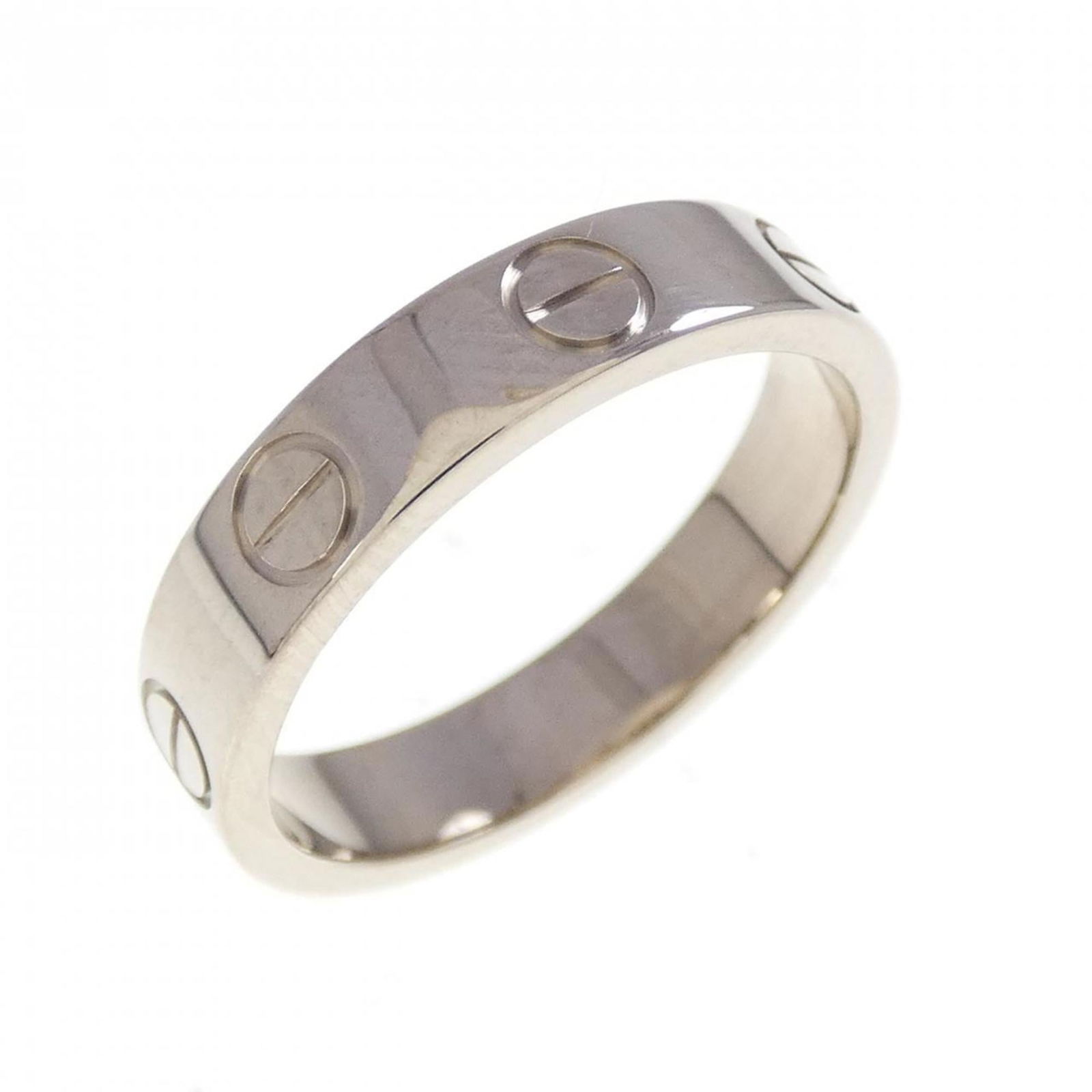 (18K) Cartier Band Ring White Gold: (18K) Cartier Band Ring White Gold This listing features (18K) Cartier Band Ring White Gold. Item specifics are provided below. Item Specifics: Brand: Cartier Type: Band Ring Gender: Women Material: W