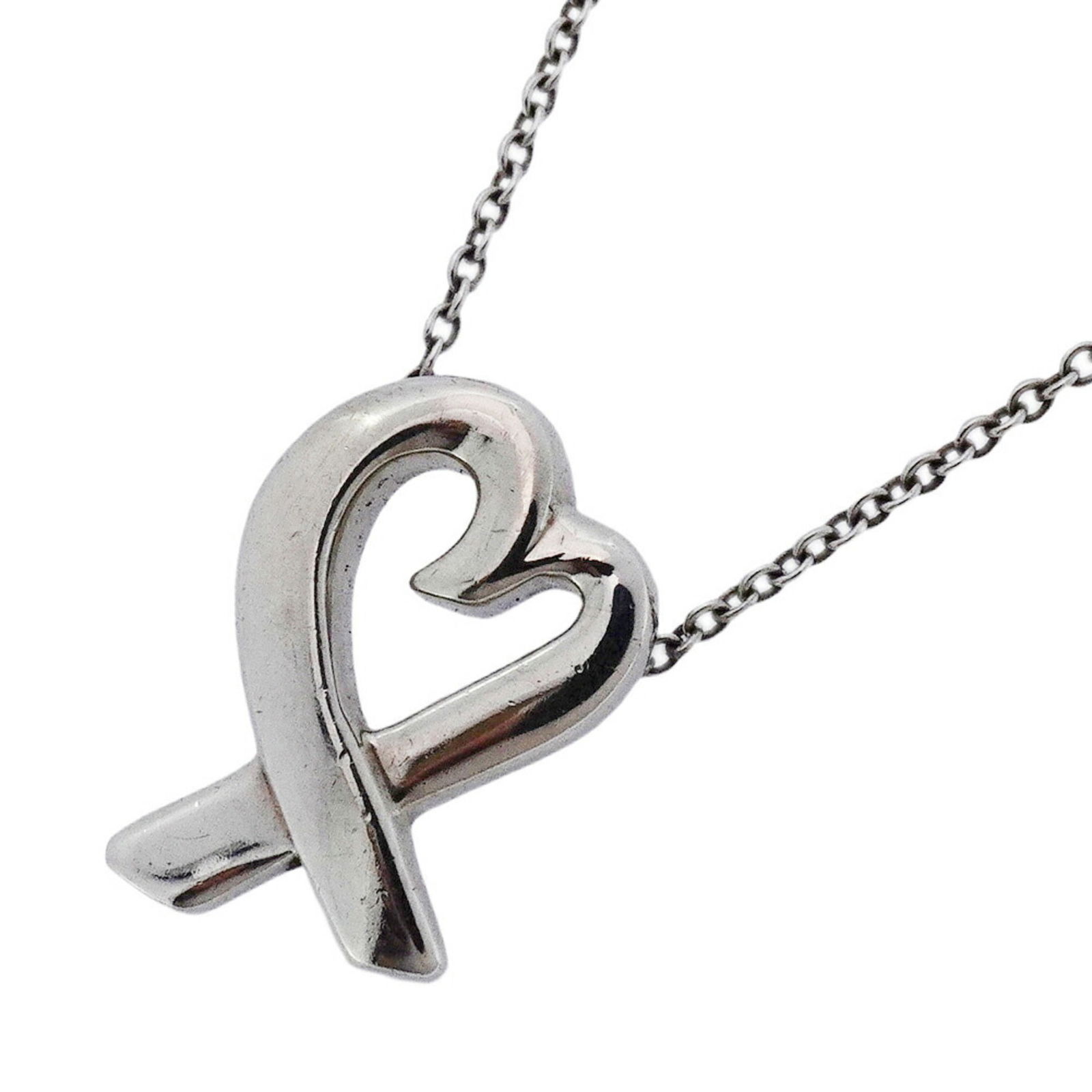 Women's - Tiffany Loving Heart Necklace - Silver 925: Women's - Tiffany Loving Heart Necklace - Silver 925 This listing features Women's - Tiffany Loving Heart Necklace - Silver 925. Item specifics are provided below. Item Specifics: Brand: Tiffany Neckl