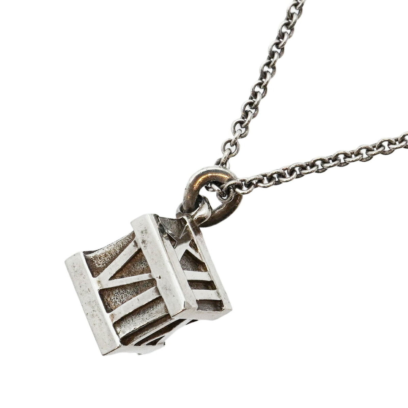 Women Tiffany Atlas Cube Necklace in Silver 925 for: Women Tiffany Atlas Cube Necklace in Silver 925 for This listing features Women Tiffany Atlas Cube Necklace in Silver 925 for. Item specifics are provided below. Item Specifics: Brand: Tiffany Necklac