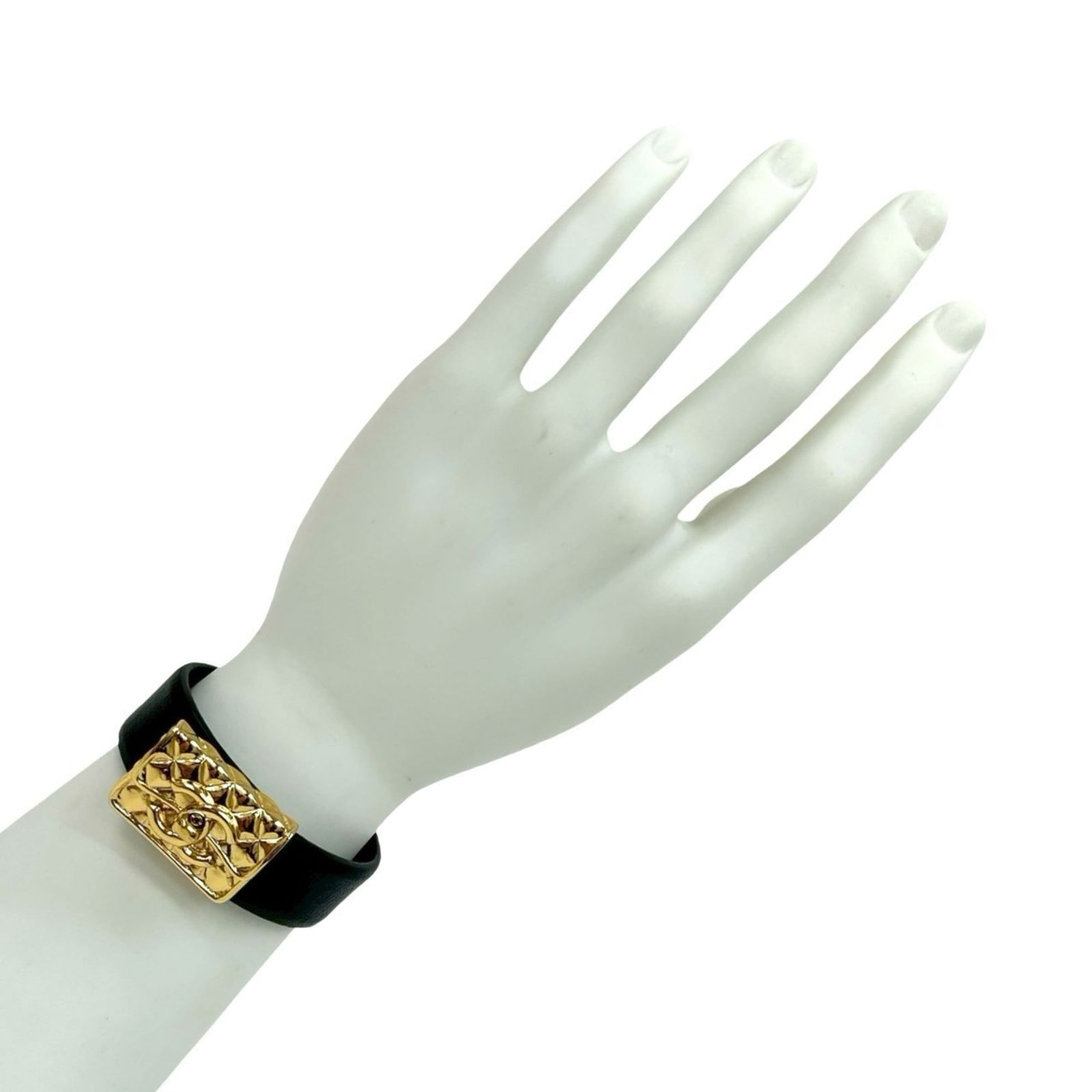 Leather - Chanel Bangle Gold Plating (1 of 6)