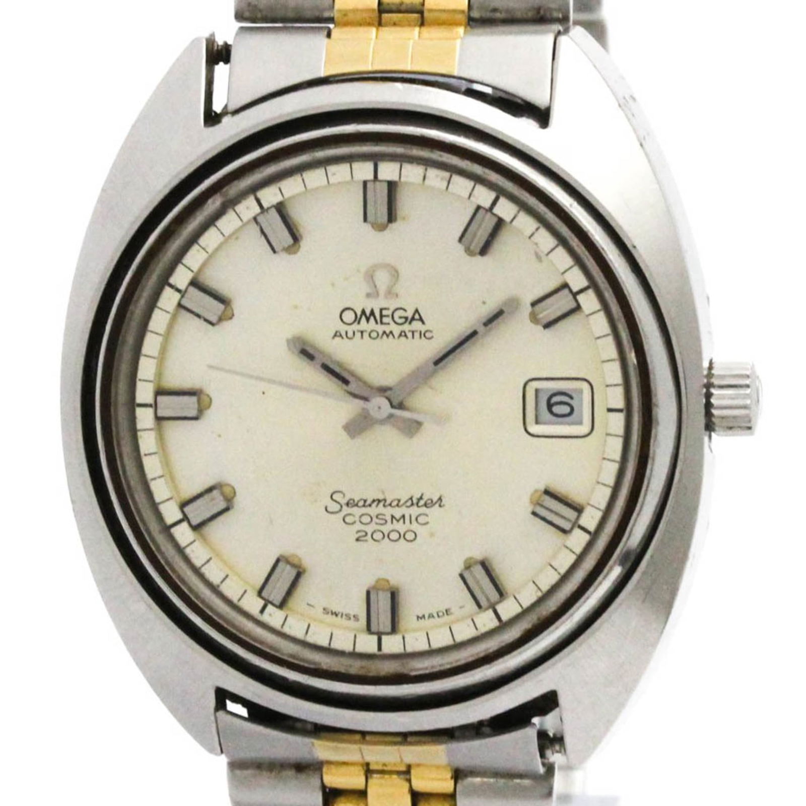 Wristwatch Omega: Wristwatch Omega This listing features Wristwatch Omega. Item specifics are provided below. Item Specifics: Brand: Omega Type: Wristwatch Style: Sport Gender: Men Material (Case): Stainless Steel Mate