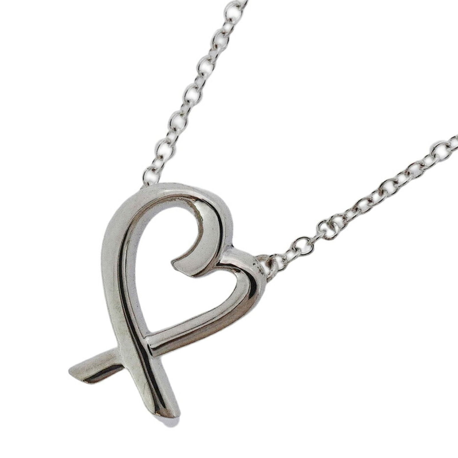 Women's - Tiffany Loving Heart Necklace - Silver 925: Women's - Tiffany Loving Heart Necklace - Silver 925 This listing features Women's - Tiffany Loving Heart Necklace - Silver 925. Item specifics are provided below. Item Specifics: Brand: Tiffany Neckl