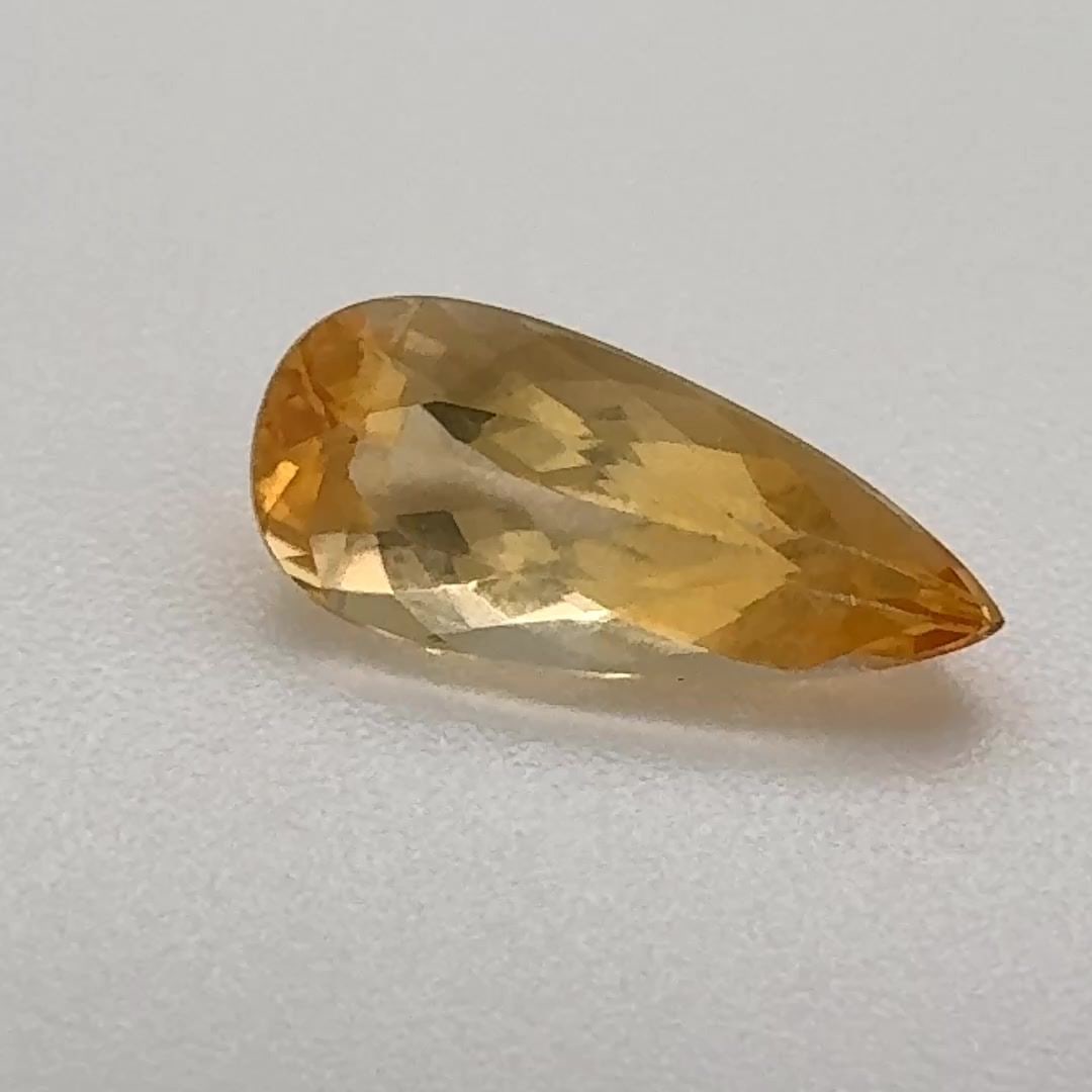 Loose Topaz Gemstone - Pear 1.23ct Yellow EC: Loose Topaz Gemstone - Pear 1.23ct Yellow EC This listing features Loose Topaz Gemstone - Pear 1.23ct Yellow EC. Item specifics are provided below. Item Specifics: Type: Topaz Carat: 1.23 Cut: Faceted