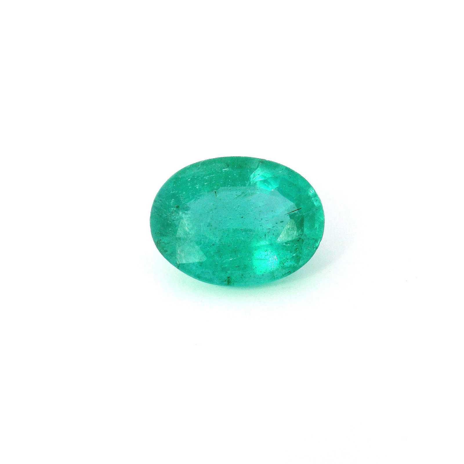 Loose Emerald Gemstone - GSI Oval 1.79ct Green MI (1 of 1)