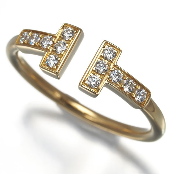 Gold Tiffany&Co. Ring Diamond Tiffany T Wire Us5 18K 750 Yellow: Gold Tiffany&Co. Ring Diamond Tiffany T Wire Us5 18K 750 Yellow This listing features Gold Tiffany&Co. Ring Diamond Tiffany T Wire Us5 18K 750 Yellow. Item specifics are provided below. Item Specifics