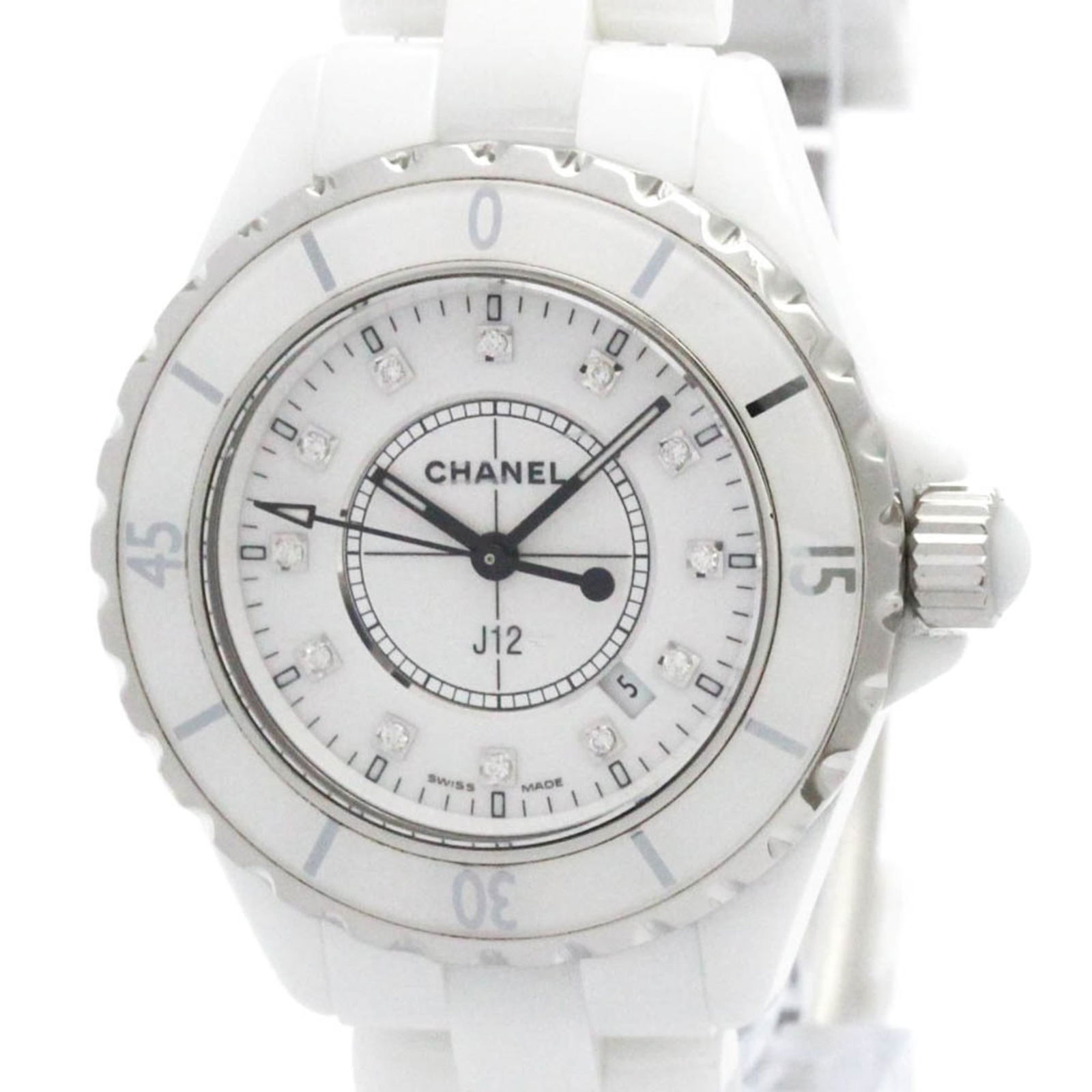 Wristwatch Chanel: Wristwatch Chanel This listing features Wristwatch Chanel. Item specifics are provided below. Item Specifics: Brand: Chanel Type: Wristwatch Style: Sport Gender: Women Material (Case): Ceramic Materia