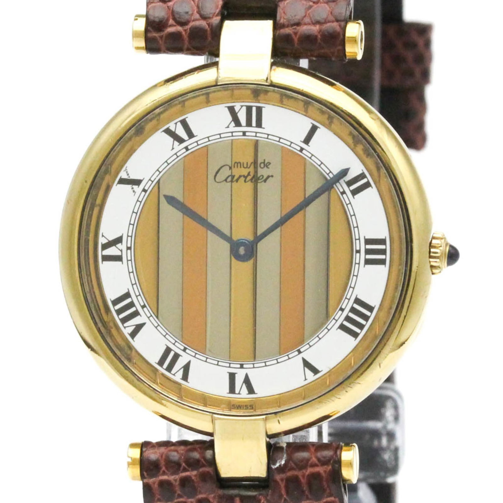 Wristwatch Cartier: Wristwatch Cartier This listing features Wristwatch Cartier. Item specifics are provided below. Item Specifics: Brand: Cartier Type: Wristwatch Style: Dress/Formal Gender: Unisex Material (Case): Gold