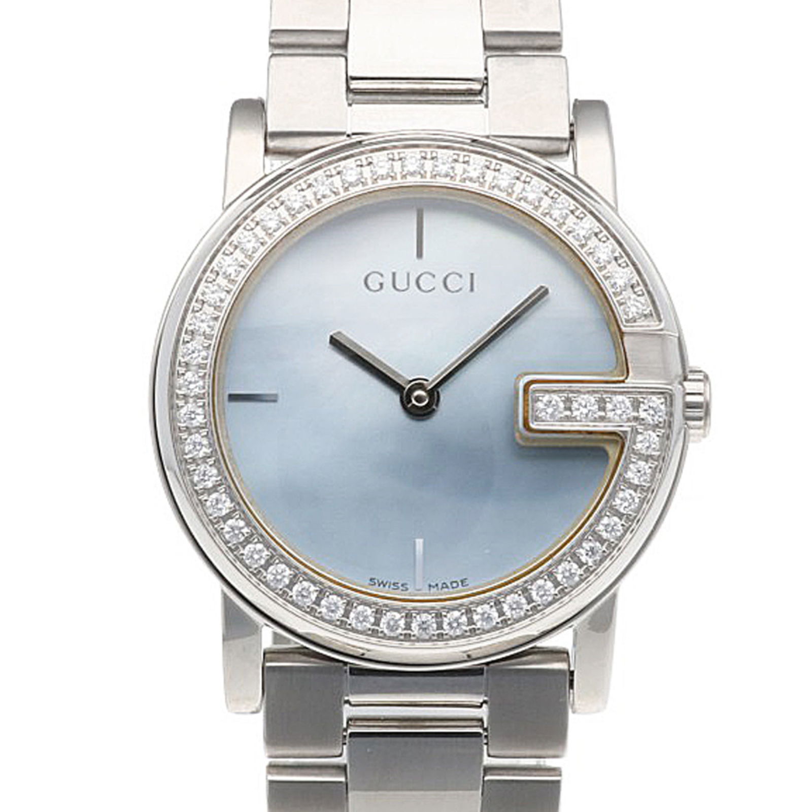 Wristwatch Gucci: Wristwatch Gucci This listing features Wristwatch Gucci. Item specifics are provided below. Item Specifics: Brand: Gucci Type: Wristwatch Gender: Men,Women Material (Case): Stainless Steel Material (B