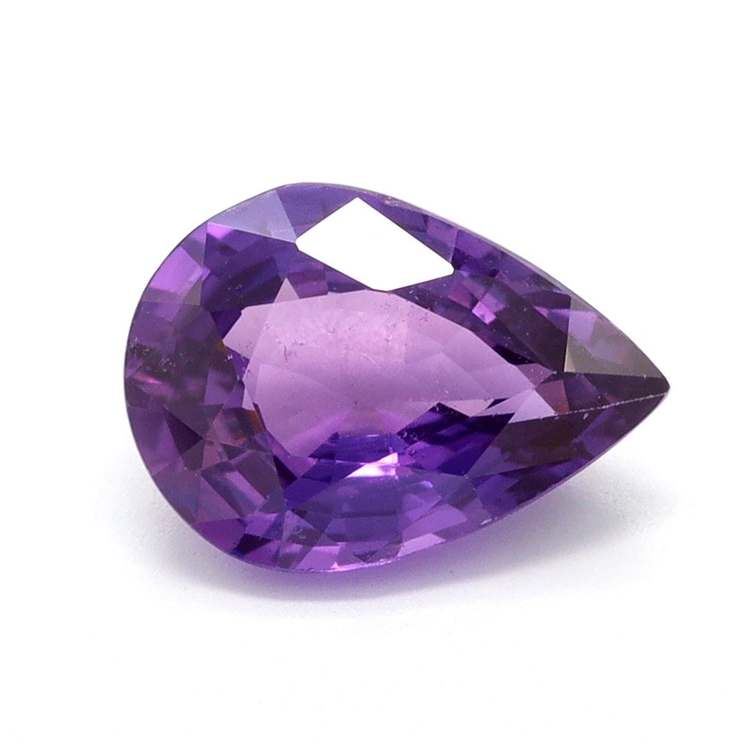 Loose Sapphire Gemstone - Pear 1.04ct Purple EC: Loose Sapphire Gemstone - Pear 1.04ct Purple EC This listing features Loose Sapphire Gemstone - Pear 1.04ct Purple EC. Item specifics are provided below. Item Specifics: Type: Sapphire Carat: 1.04