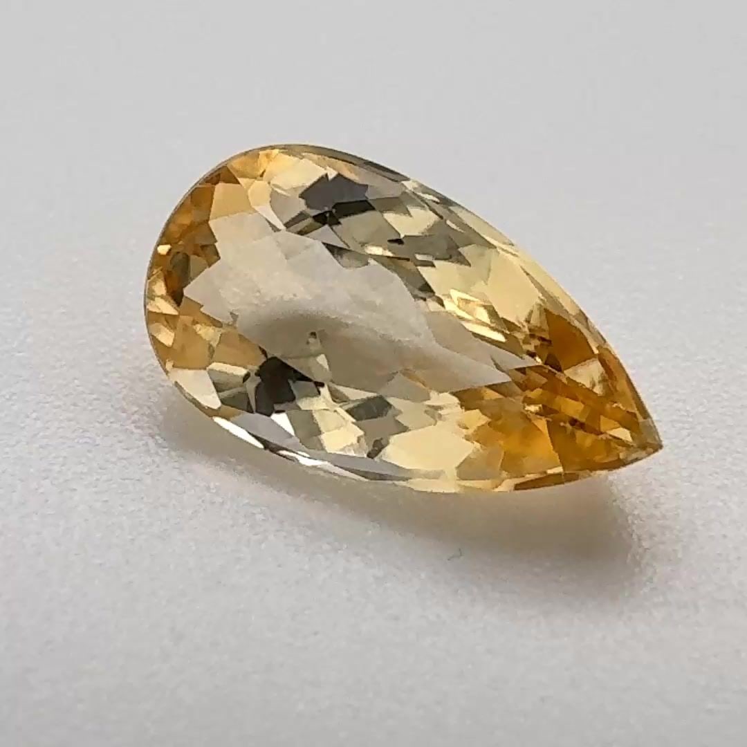 Loose Topaz Gemstone - Pear 2.3ct Yellow EC: Loose Topaz Gemstone - Pear 2.3ct Yellow EC This listing features Loose Topaz Gemstone - Pear 2.3ct Yellow EC. Item specifics are provided below. Item Specifics: Type: Topaz Carat: 2.3 Cut: Faceted Co