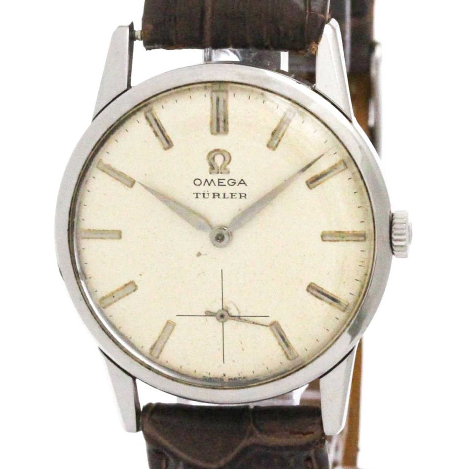 Wristwatch Omega: Wristwatch Omega This listing features Wristwatch Omega. Item specifics are provided below. Item Specifics: Brand: Omega Type: Wristwatch Style: Dress/Formal Gender: Men Material (Case): Stainless Ste