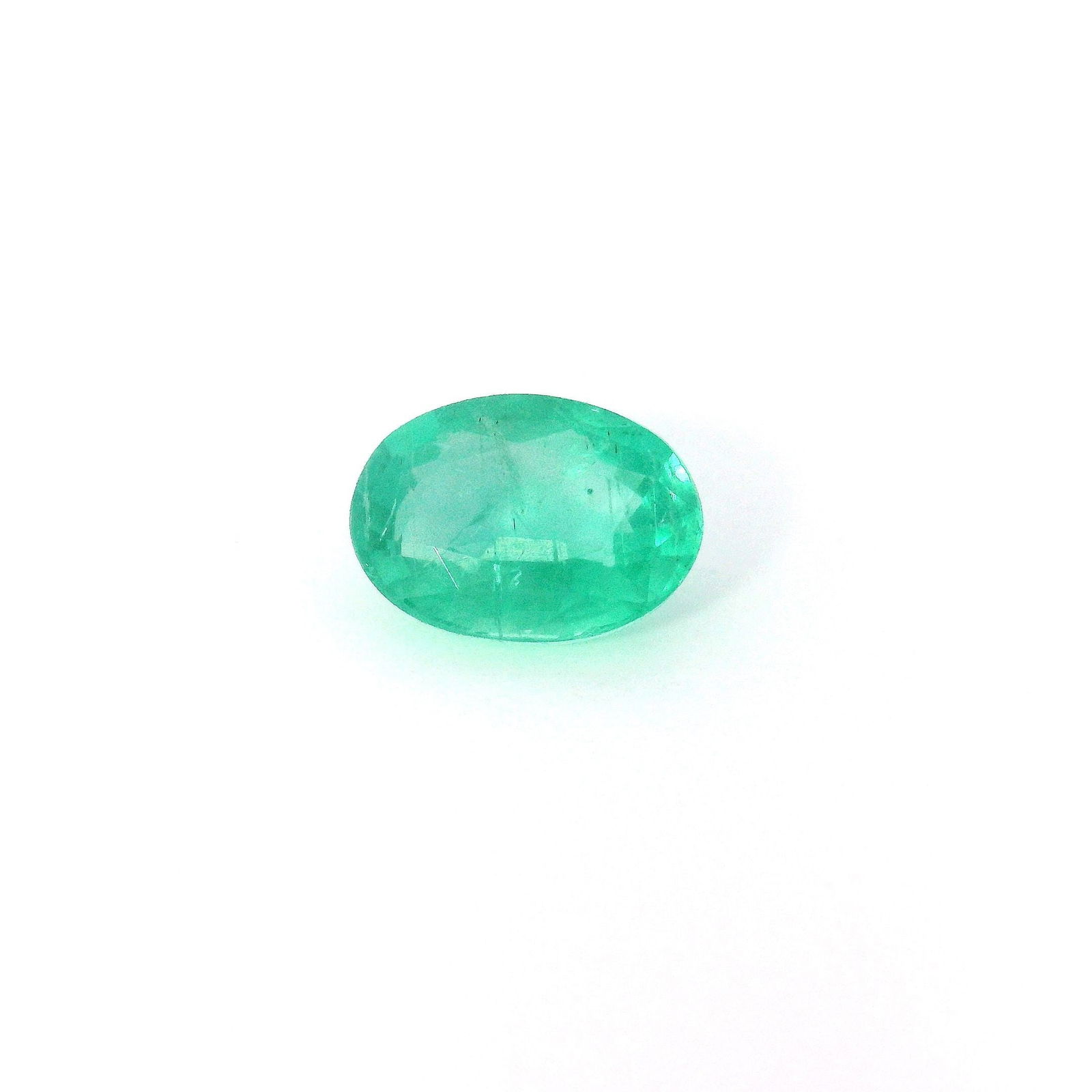 Loose Emerald Gemstone - GSI Oval 1.08ct Green SI (1 of 1)