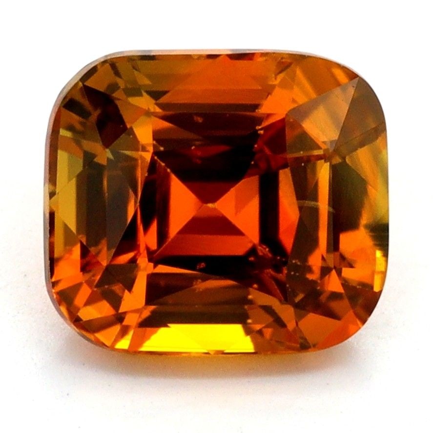 Loose Sapphire Gemstone - Cushion 2.03ct Orange EC: Loose Sapphire Gemstone - Cushion 2.03ct Orange EC This listing features Loose Sapphire Gemstone - Cushion 2.03ct Orange EC. Item specifics are provided below. Item Specifics: Type: Sapphire Carat: 2.