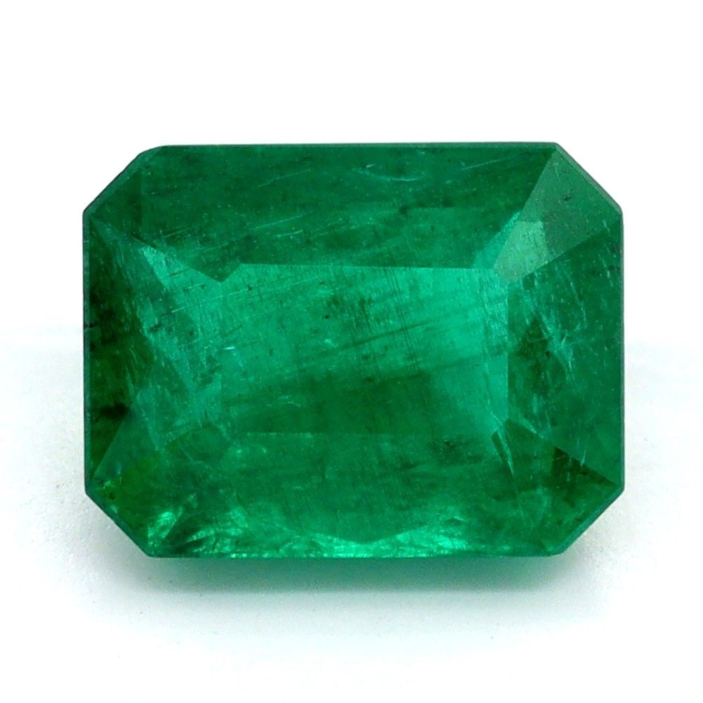 Loose Emerald Gemstone - Radiant 1.41ct Green SI: Loose Emerald Gemstone - Radiant 1.41ct Green SI This listing features Loose Emerald Gemstone - Radiant 1.41ct Green SI. Item specifics are provided below. Item Specifics: Type: Emerald Carat: 1.41 Cu