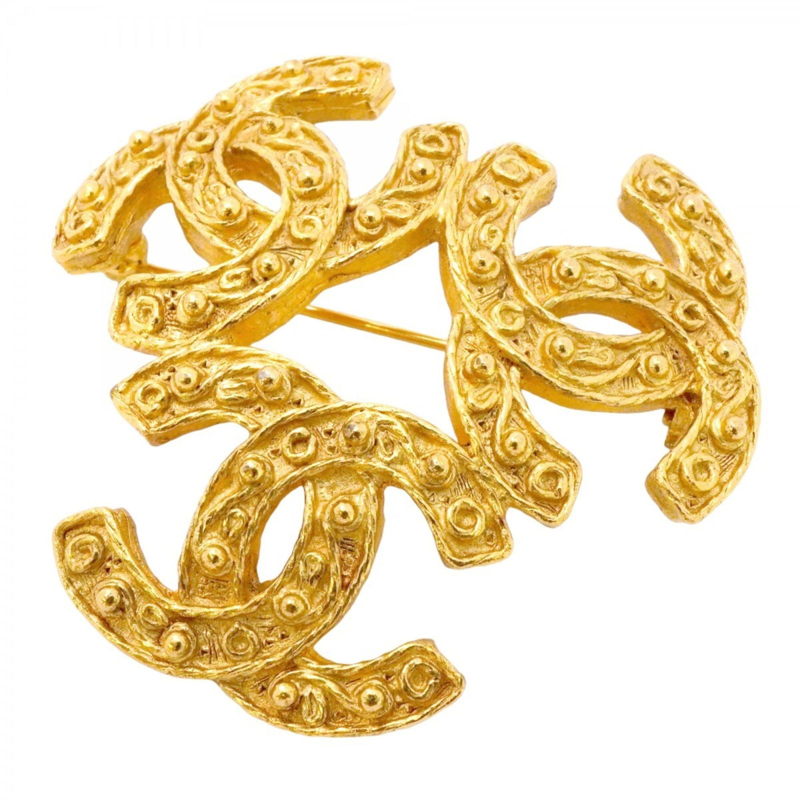 Plating Chanel Brooch Gold: Plating Chanel Brooch Gold This listing features Plating Chanel Brooch Gold. Item specifics are provided below. Item Specifics: Brand: Chanel Type: Brooch Gender: Women Material: Gold Plating Color: G