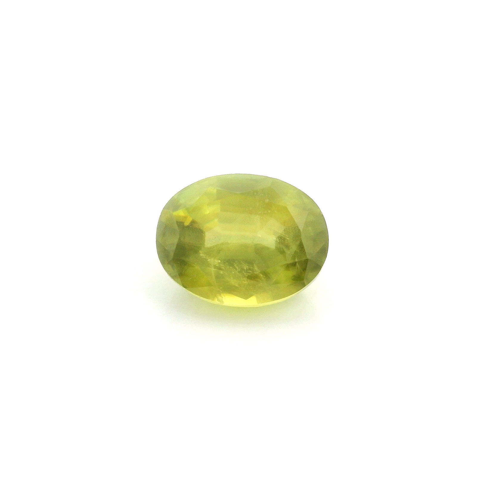 Loose Sphene Gemstone - GSI Oval 2.65ct Green SI (1 of 1)